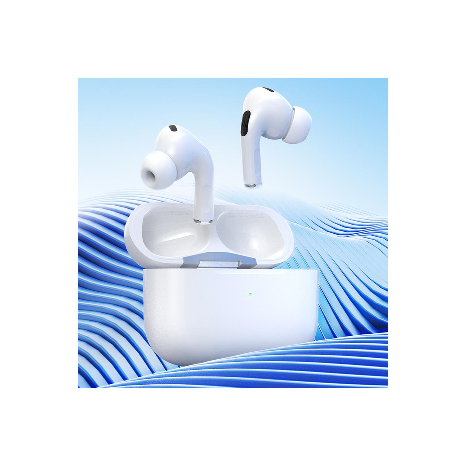 TWS True Wireless Stereo Bluetooth Earphones In-Ear Earbuds Headphones Noise Reduction with Magnetic Wireless Charging