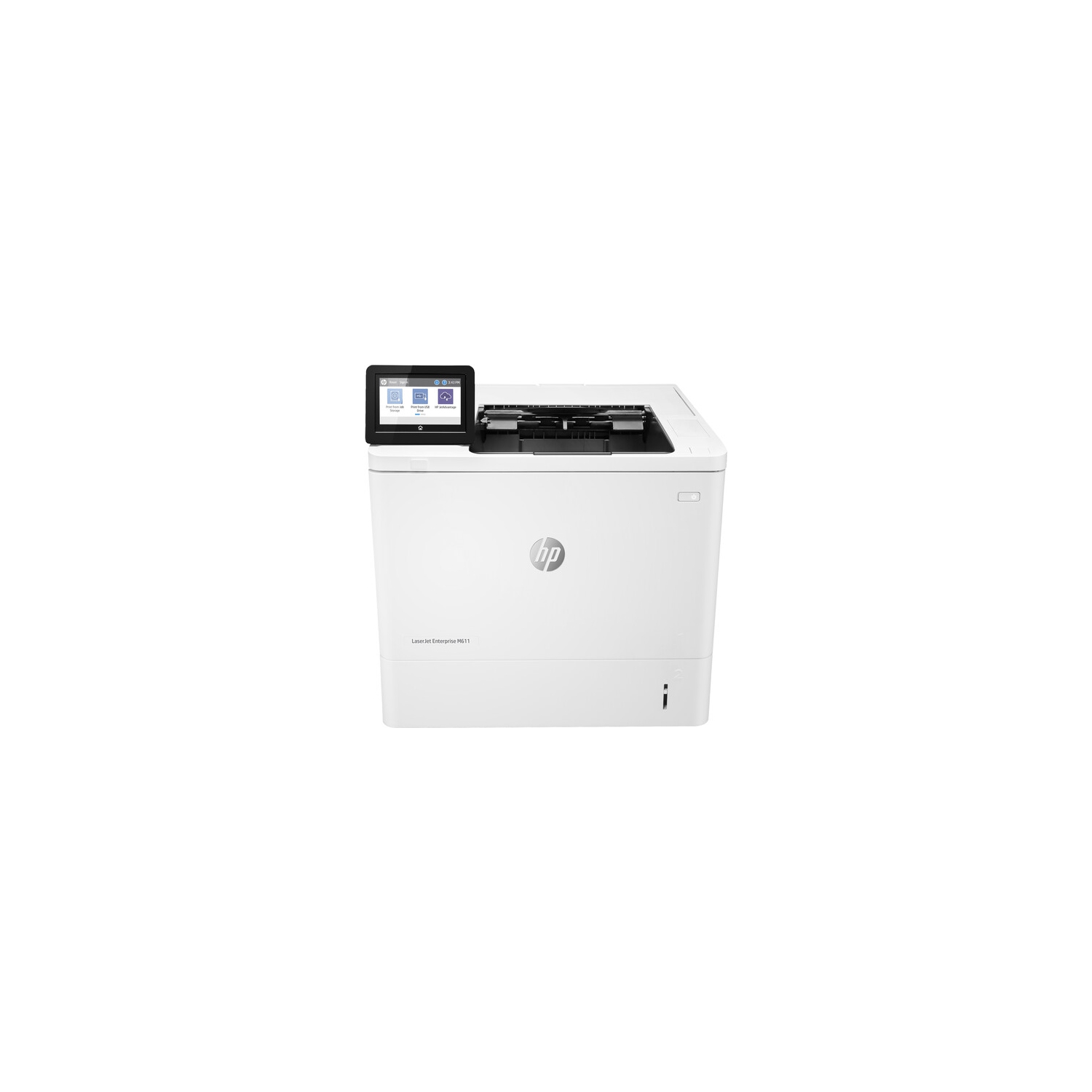 HP LaserJet Enterprise M611dn Monochrome Printer Bundle