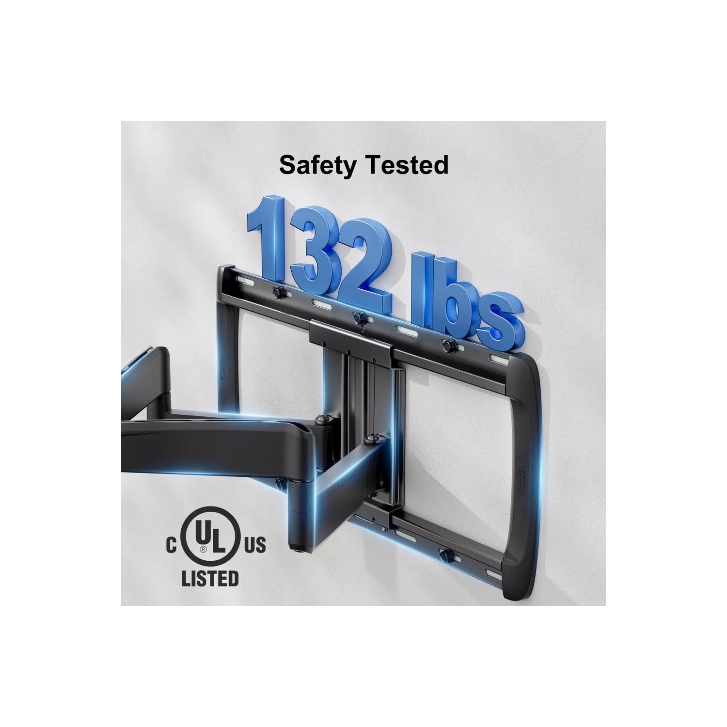 Grand support mural articulé d'ErgoAV pour téléviseur de 42 à 90&nbsp;po Expédition gratuite