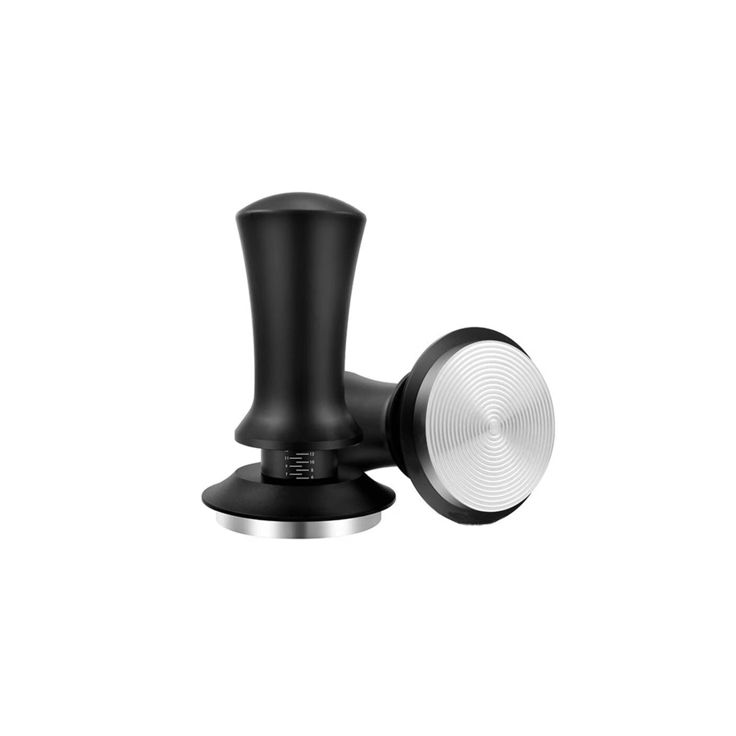 51mm Espresso Tamper,Coffee Tamper for Espresso Machine,Espresso Tamp with Spring Loaded Tamper,Depth-adjustable Espresso Hand Tampers