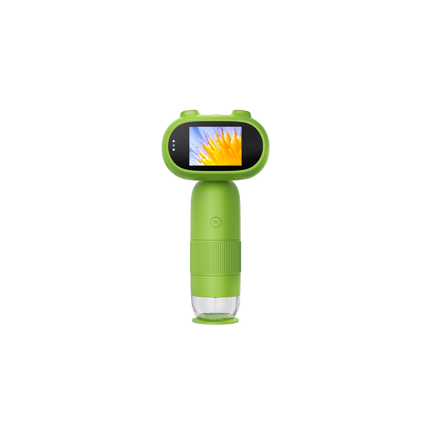Portable Pocket Microscope for Little Boys & Girls with 2 inch IPS Screen,Digital Microscope 1000X,Mini Microscope with 8 LEDs,Compatible with PC