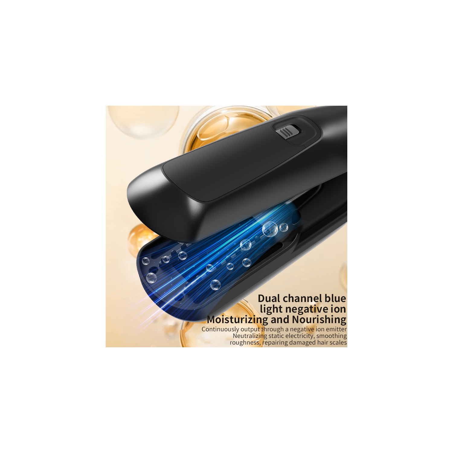 Hair Ends Trimmer Split Remover Dry Damaged Trim Split Iron Flat Hair Straightener for Women Cordless Hair Cutting Machine