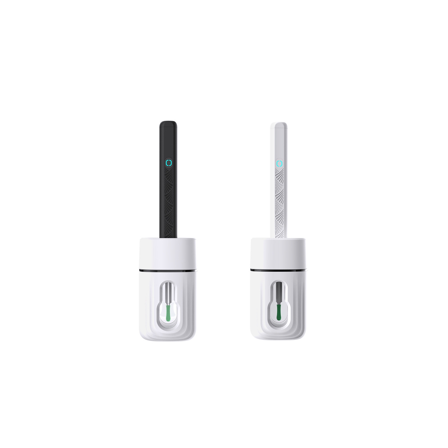 Children's visual ear pick, wireless cleaning endoscope, high-definition ear cleaning tool, earwax removal tool - black integrated spoon head with