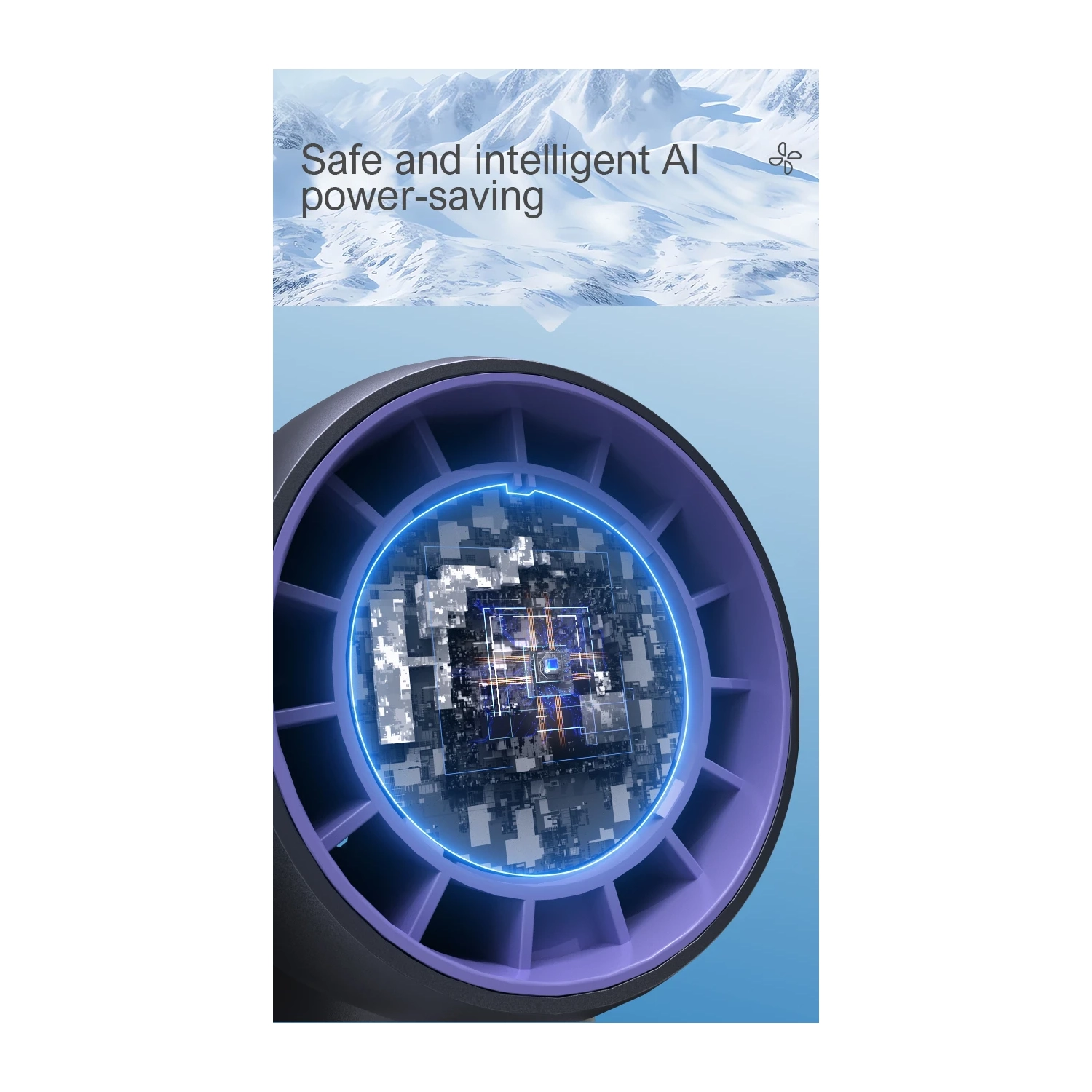 Violent turbine 199 gear high speed outdoor handheld fan, rechargeable hurricane mini usb portable new digital display fan - light peach pink