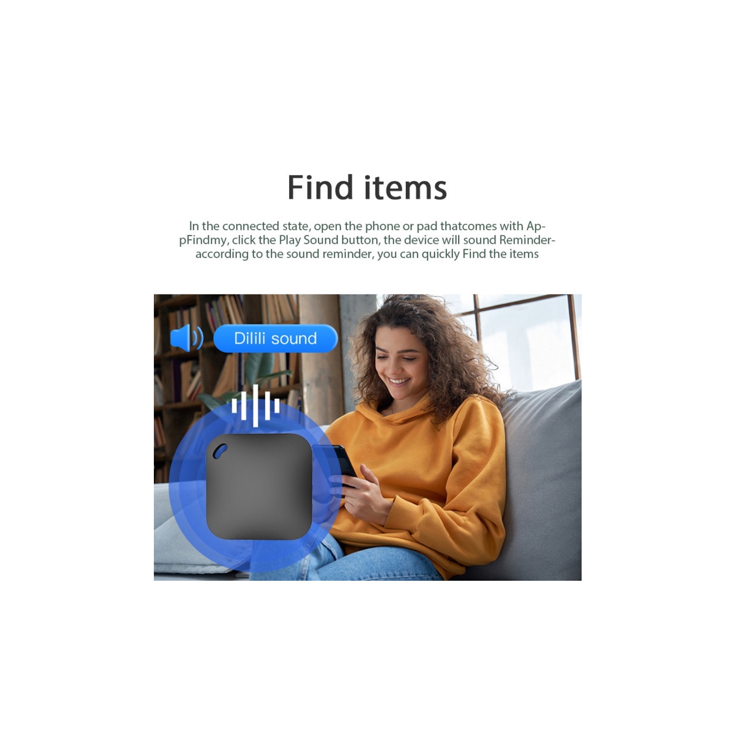 Mini iOS anti-artéfact perdu, dispositif de repérage Bluetooth, détecteur intelligent, système de positionnement global AirTag en veille ultra-long -