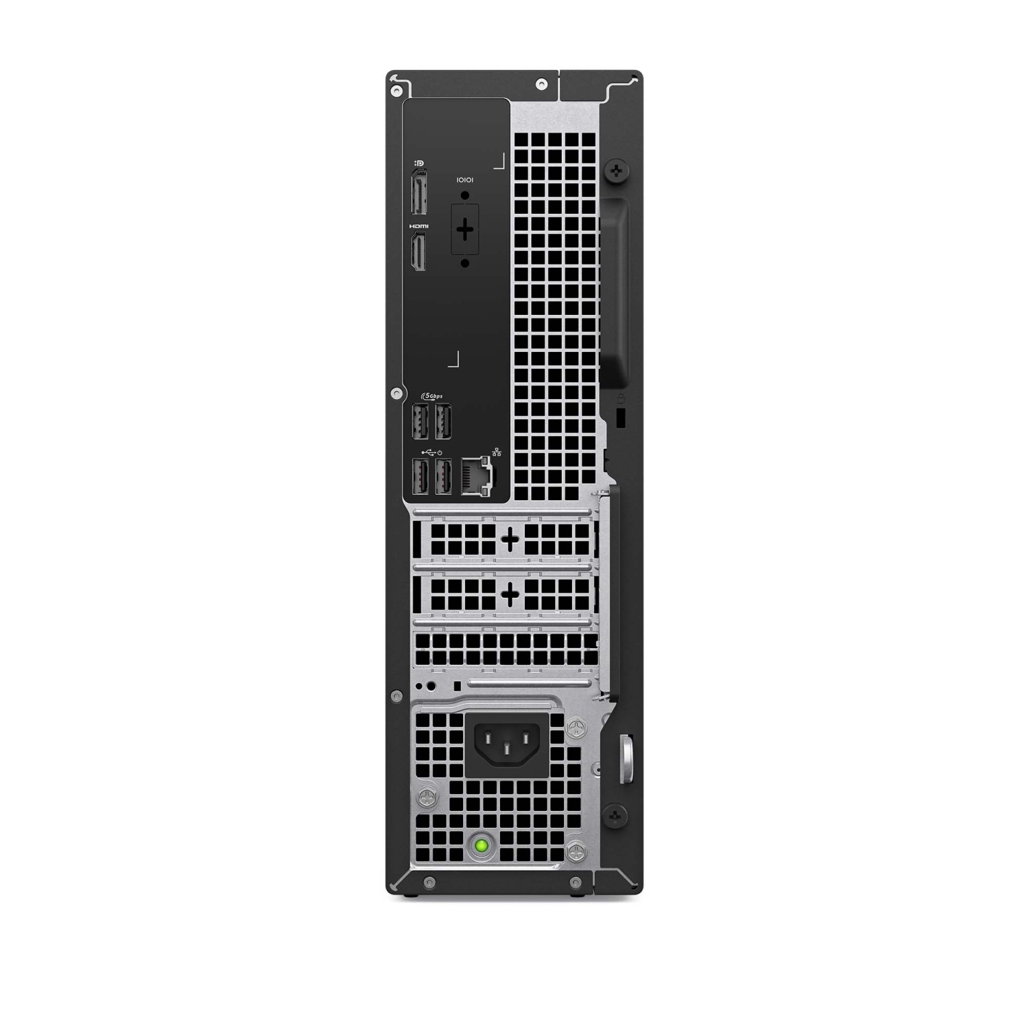 Dell Ecs1250 Slim Desktop Computer with Intel® Core™ i3-14100 Processor, 512GB SSD, 8 GB RAM, Intel® UHD 730 Graphics, Windows 11 Home - Platinum