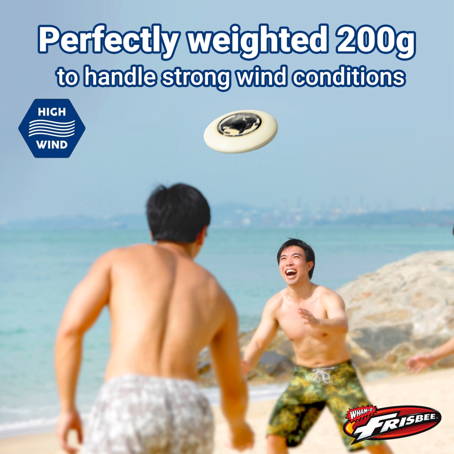 Wham-O Frisbee Heavyweight 200g, 11 Inch Long Distance and Durable Disc for Outdoor Activities
