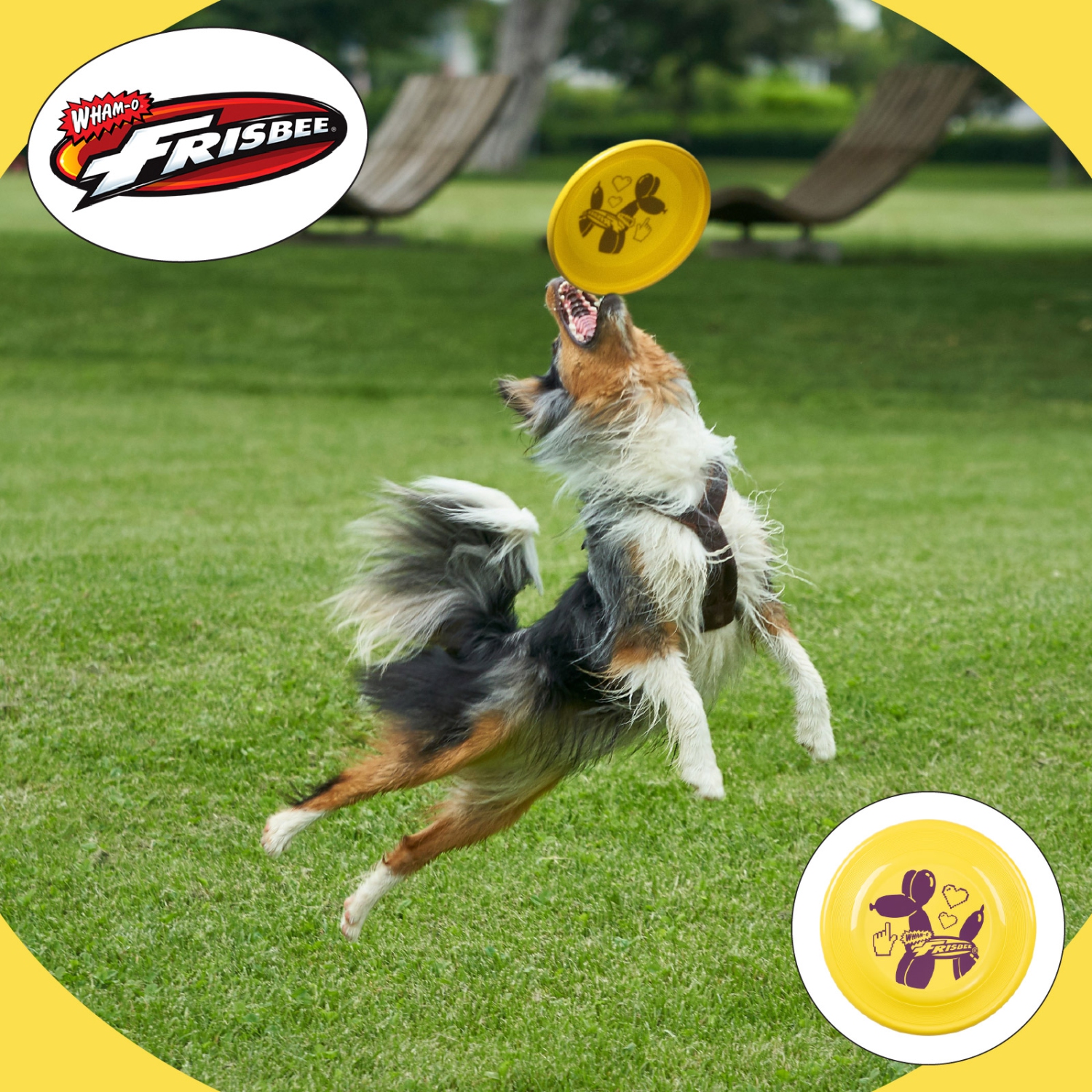 Wham-O Frisbee Fastback Flying Disc, 9.35 Inch Dog-friendly Lightweight Toy for Professional Players - 100g