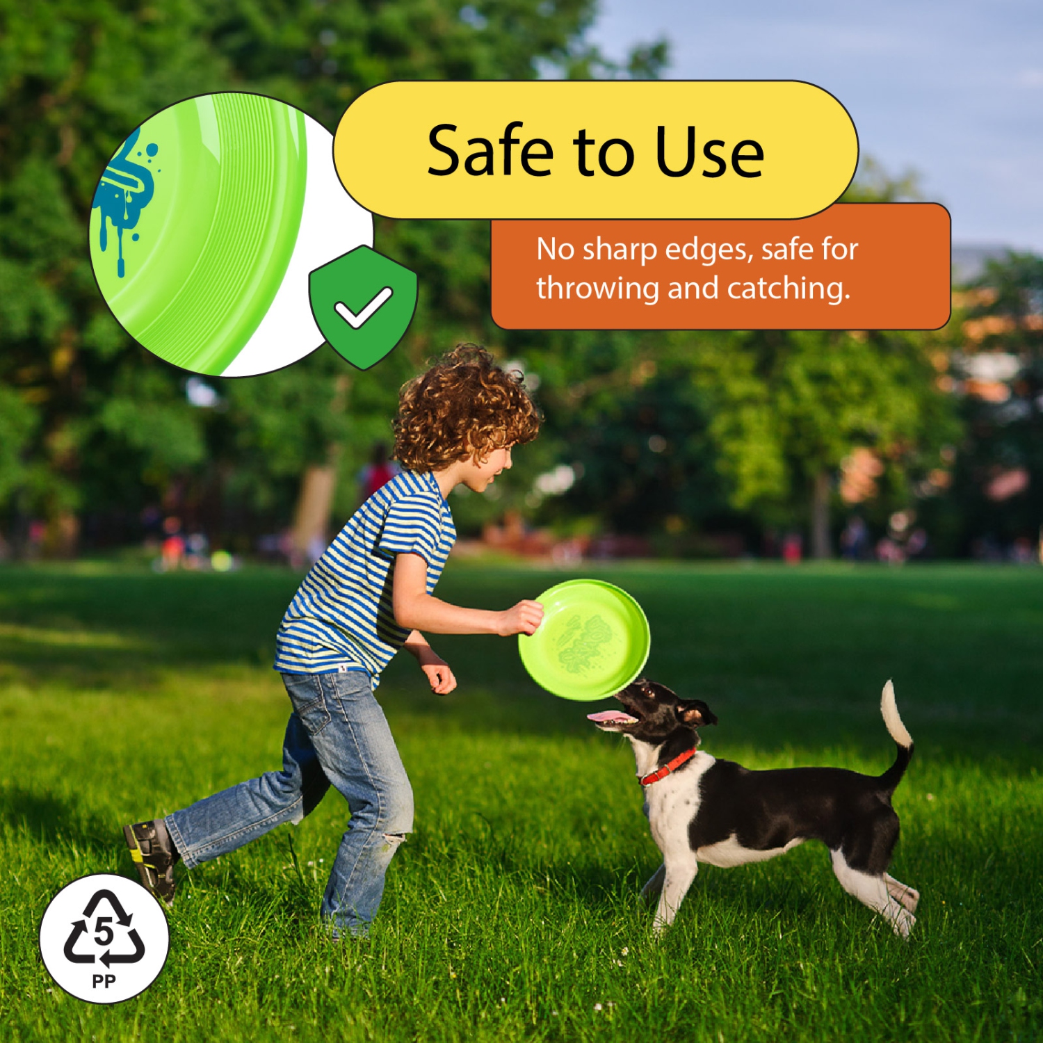 Wham-O Frisbee Fastback Flying Disc, 9.35 Inch Dog-friendly Lightweight Toy for Professional Players - 100g