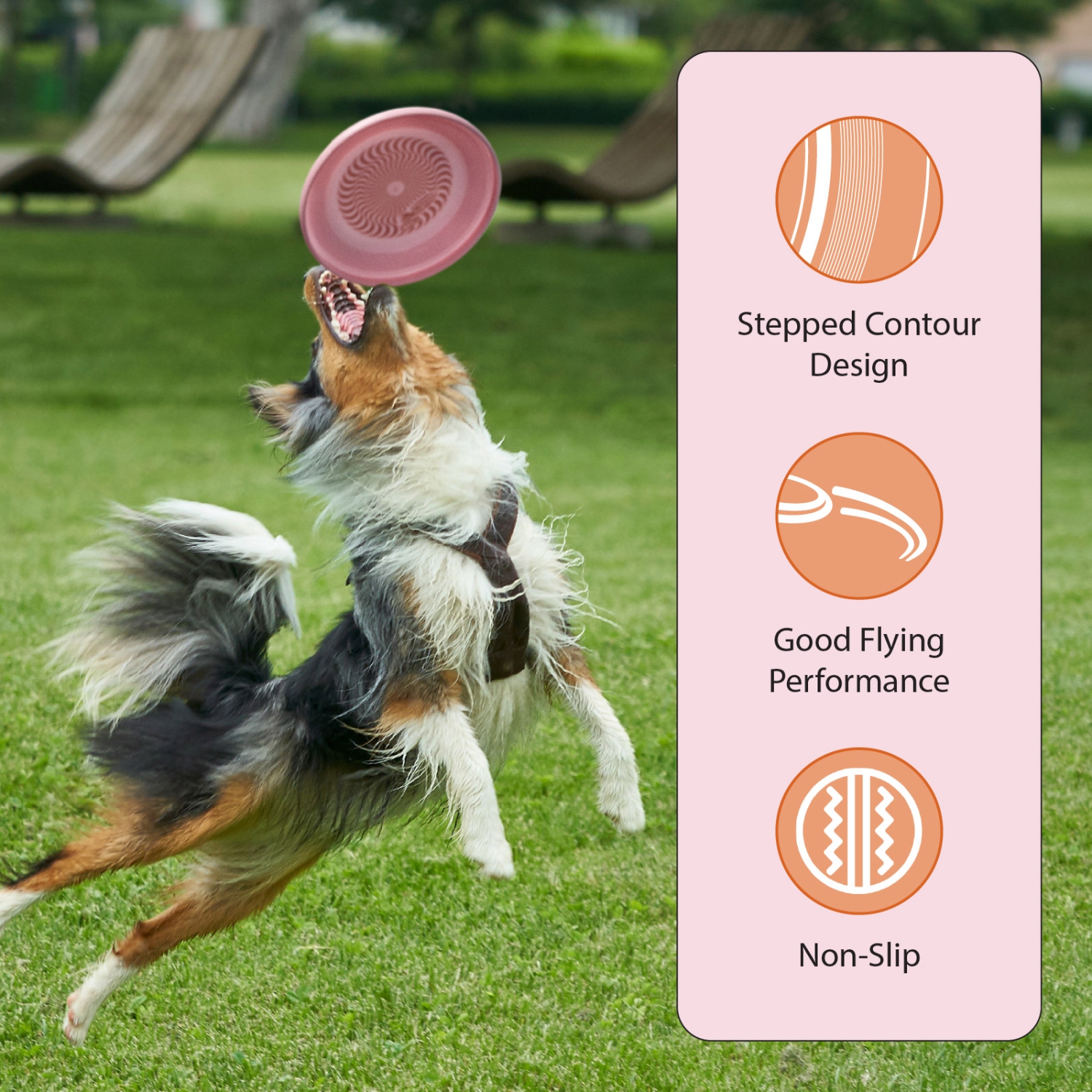 Wham-O Frisbee Fastback Flying Disc, 9.35 Inch Dog-friendly Lightweight Toy for Professional Players - 100g