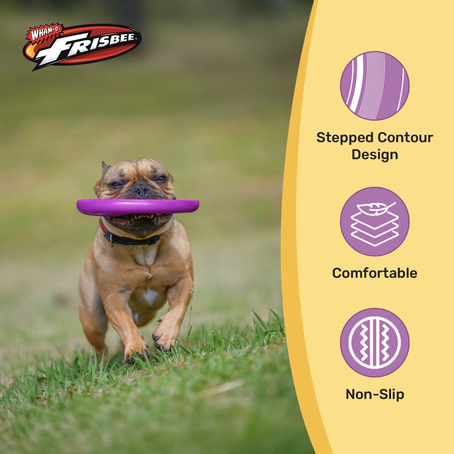 Wham-O Frisbee Cool Flyer Flying Disc, 9.95 Inch Lightweight Toy Outdoor Beach Park Backyard Game - 130g