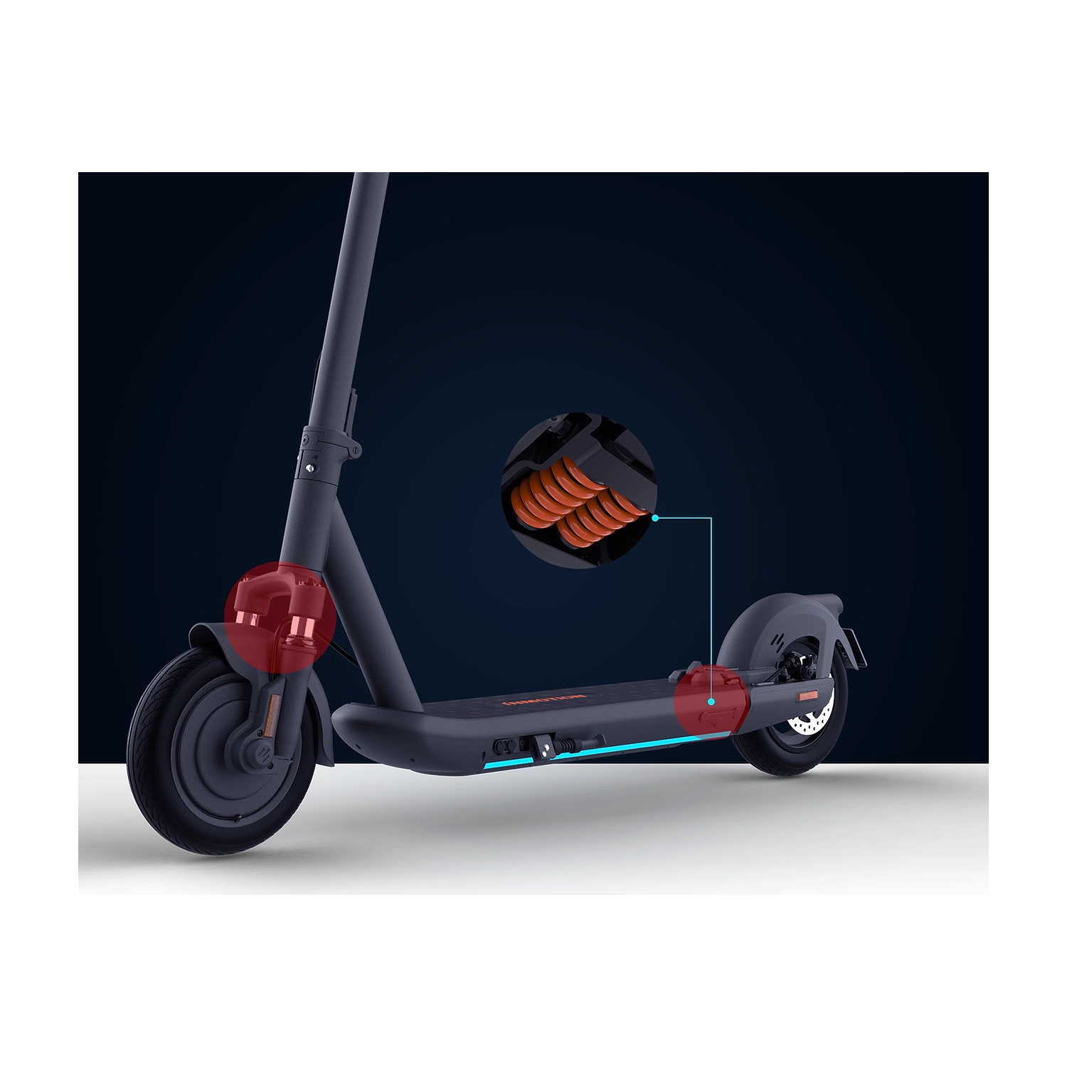 Inmotion S1F | Electric Scooter | 500W Motor | Long Range up to 95km | 40KM/HR Speed | App Connectivity - Open Box