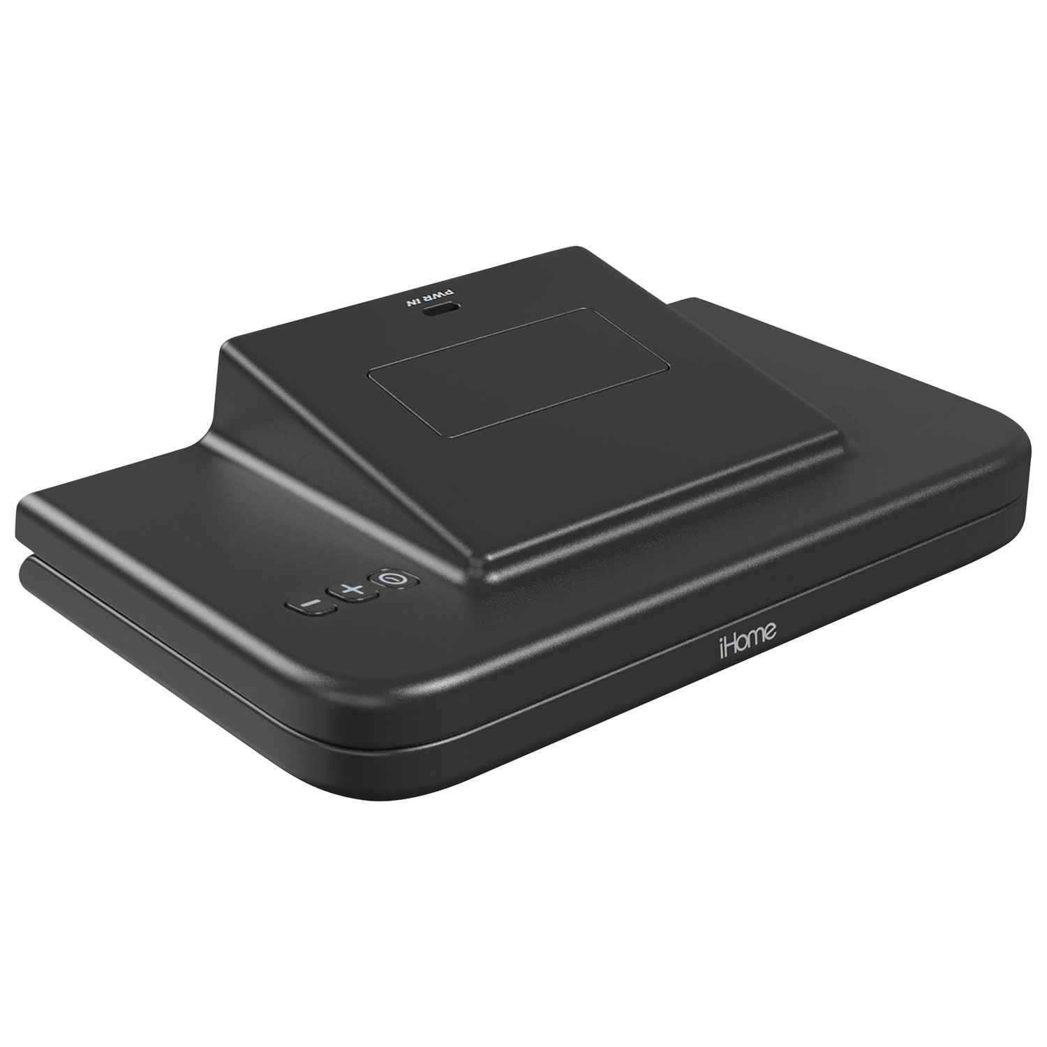 Réveille-matin avec chargeur sans fil et espace de rangement iWW7 d'iHome