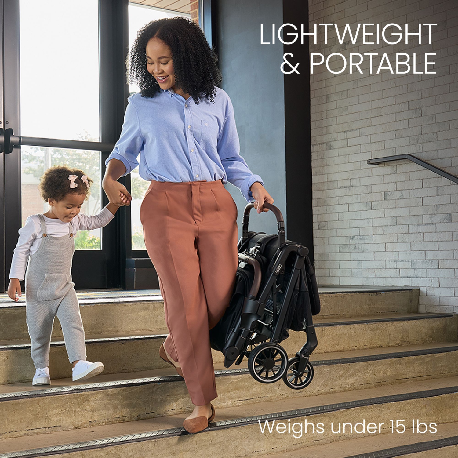 Poussette compacte Juniper de Britax - Noir corbeau