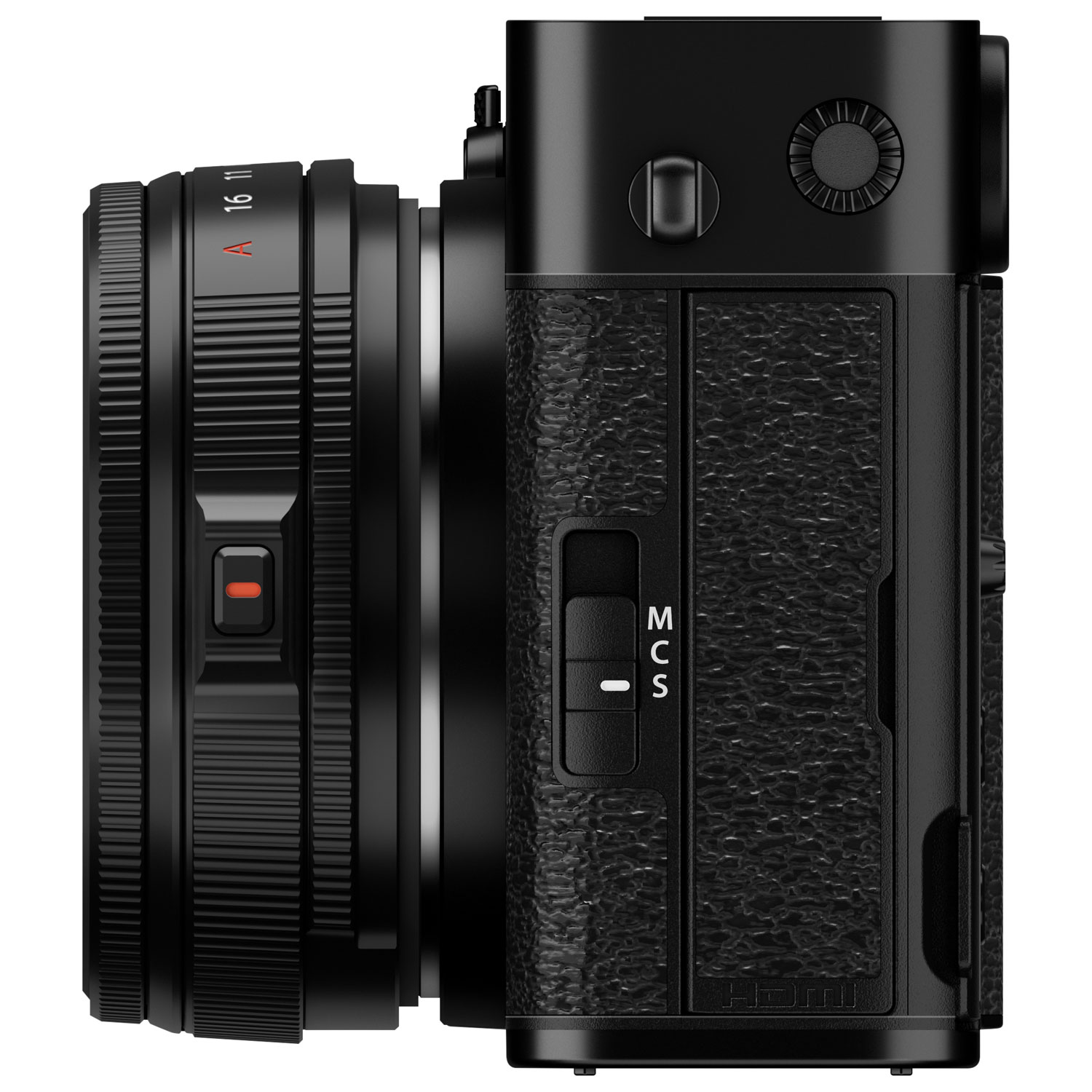 Appareil photo sans miroir X-E5 de Fujifilm avec objectif XF 23 mm f/2,8 R WR - Noir