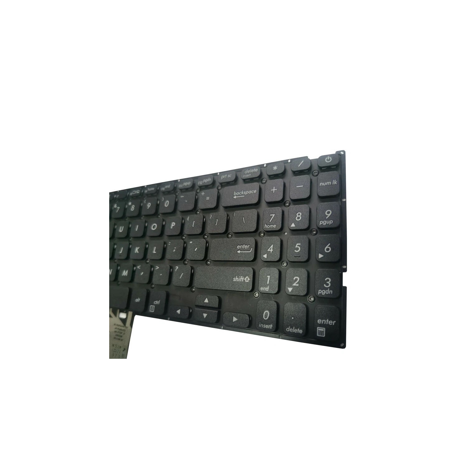 LIXSUNTEK Nouveau clavier anglais noir américain pour ordinateur portable pour ASUS M515 M515D M515DA F515 de 515&nbsp;J F515JA F515E F515EA