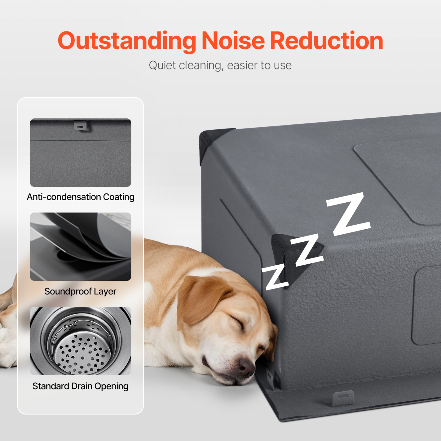 VEVOR 33 inch Kitchen Sink Workstation, 304 Stainless Steel Top Mount Sinks, Drop-In Single Bowl Farmhouse Basin with Accessories, for RV, Prep