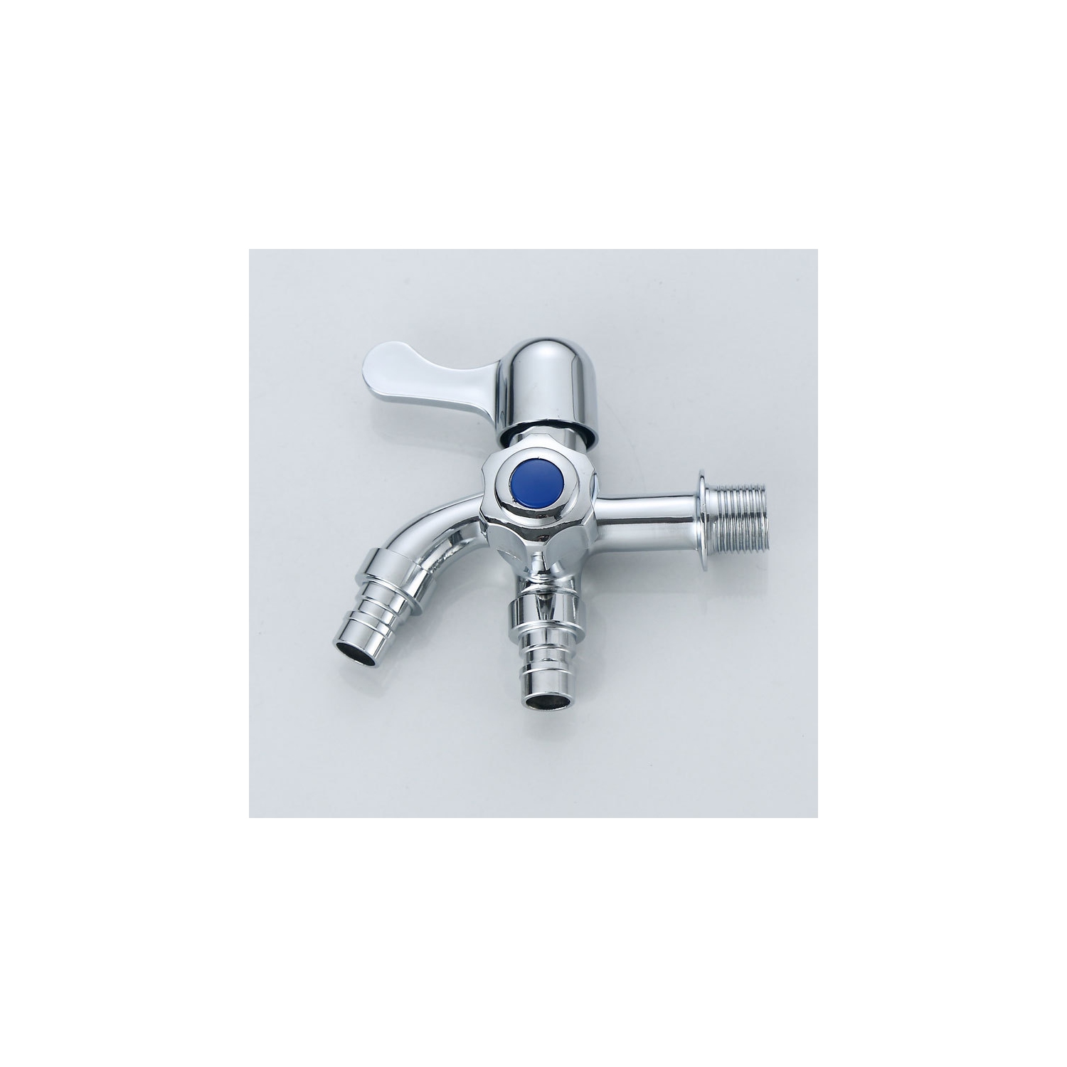 Multifunctional Faucet Mixer, Double Spout for Washing Machine, Kitchen Sink, and Shower