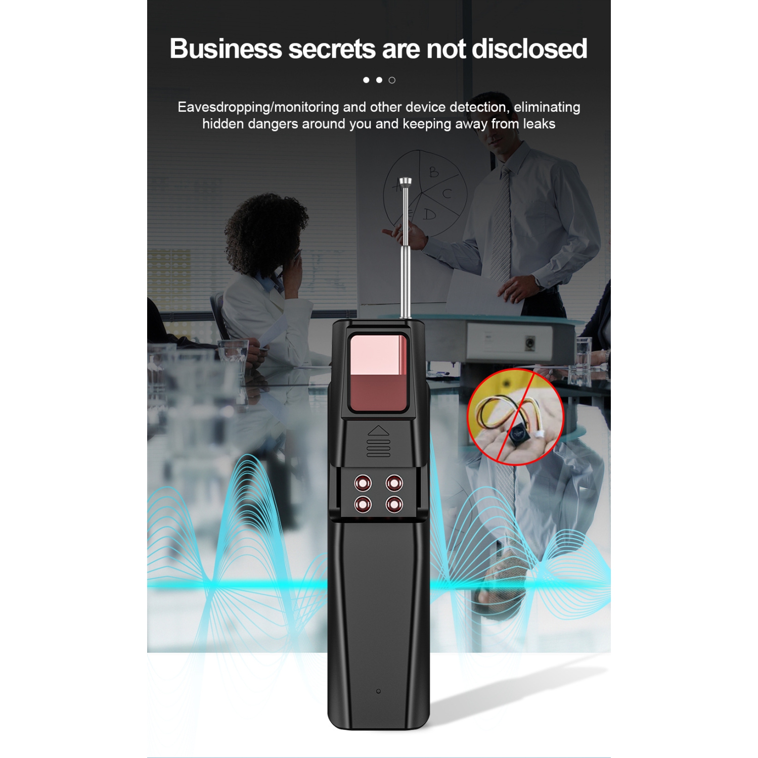 Détecteur de caméra T011, détecteur anti-peeping, détecteur GPS anti-positionnement, détecteur anti-surveillance, détection magnétique, Détecteur