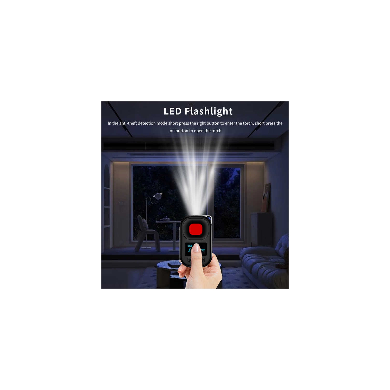 T03 avec détecteur d'écran de voyage anti-peeping détecteur de conférence anti-positionnement détecteur magnétique anti-surveillance détecteur GPS