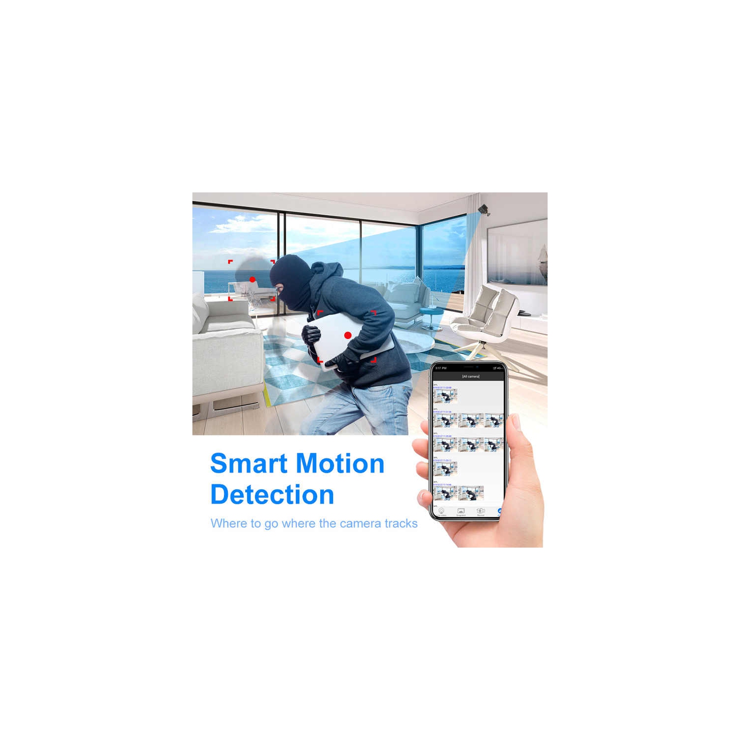 Caméra X6 Caméra de surveillance de surveillance HD vision nocturne Caméra Wi-Fi petit cube sans fil, lumière infrarouge de vision nocturne intégrée,