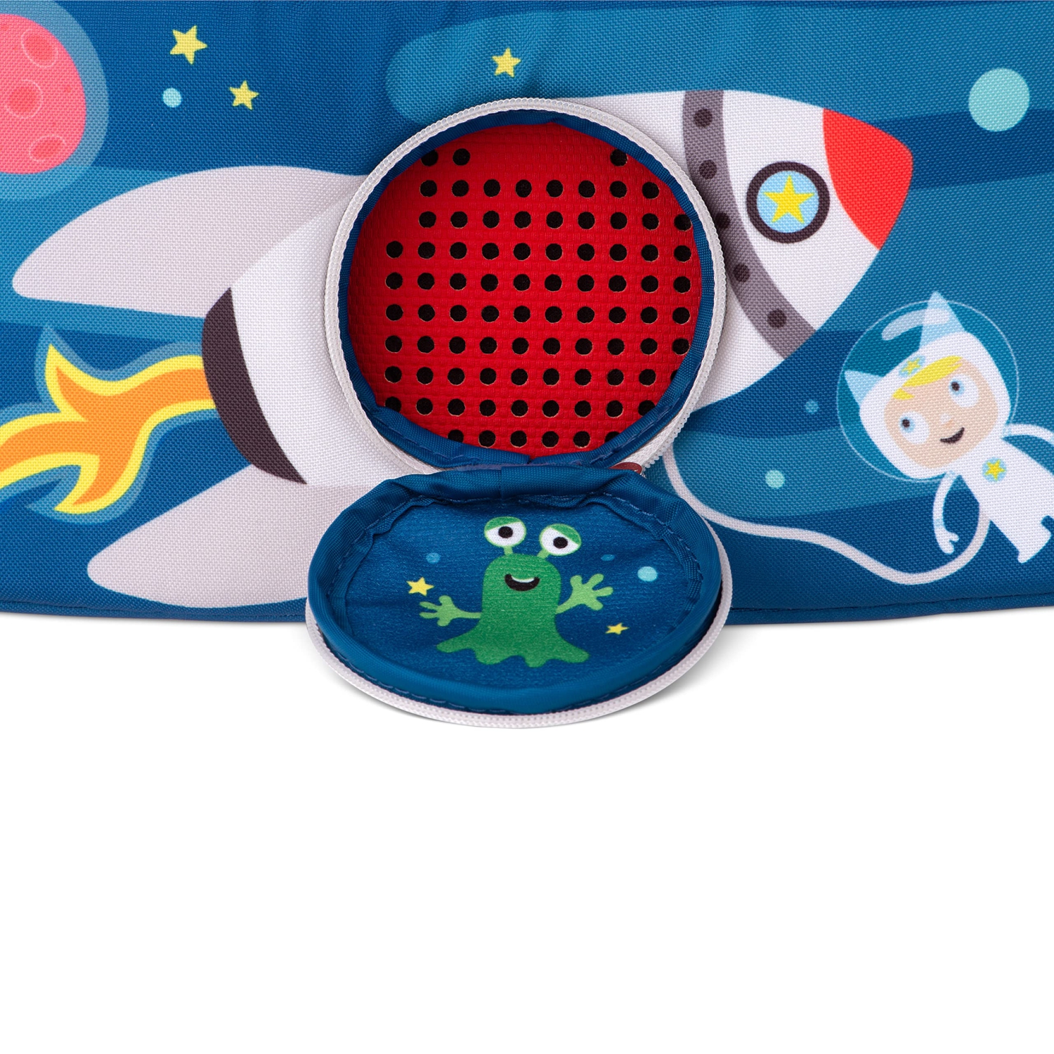 Sac d'écoute et de jeu de Tonies - Protection sécuritaire pour votre boîte de toniebox, vos écouteurs, votre station de chargement et 6 personnages -