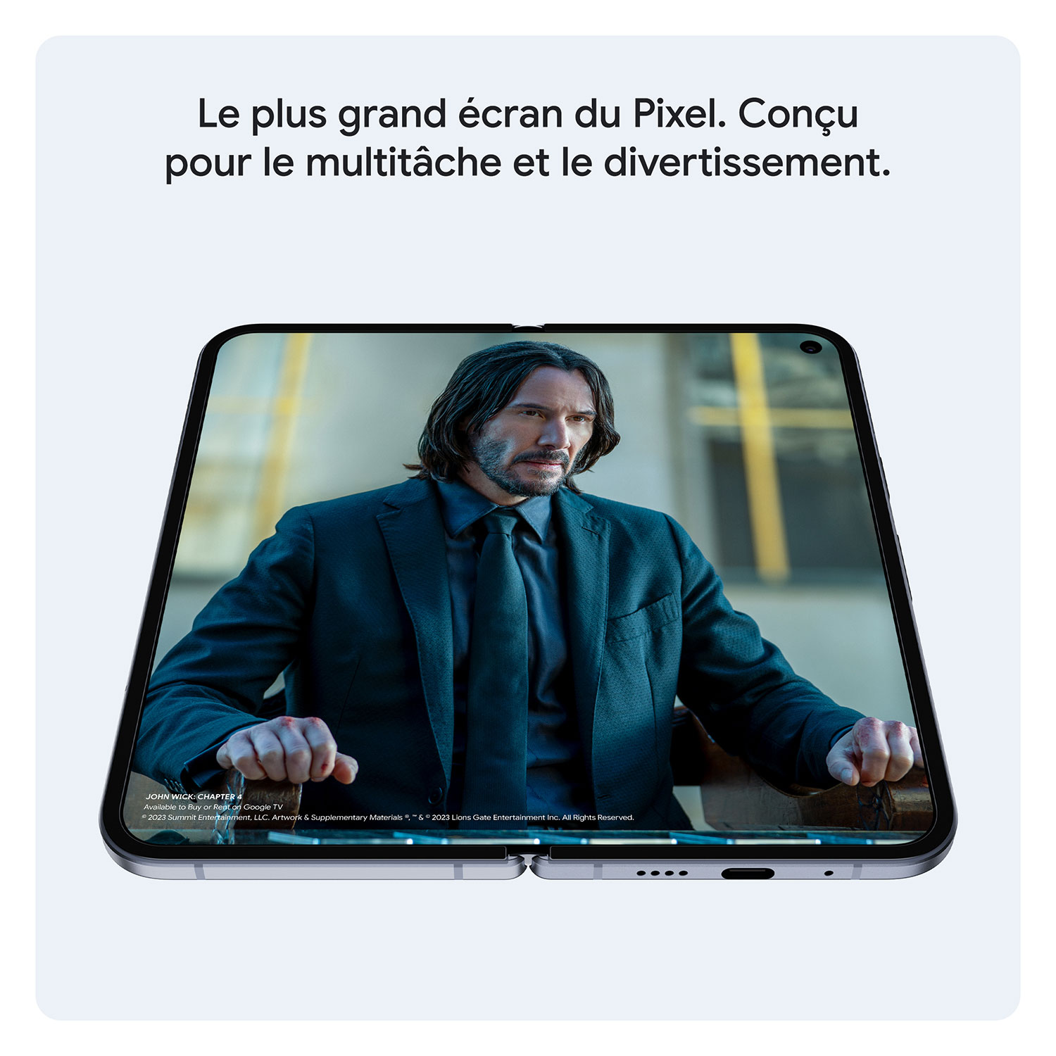 Pixel 10 Pro Fold 1 To de Google avec TELUS - Pierre de lune - Financement mensuel