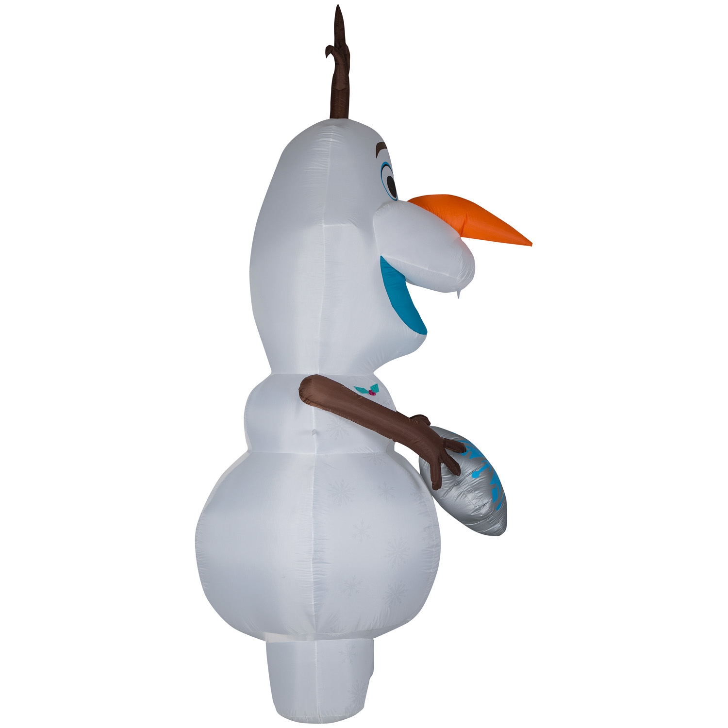 Olaf de Noël gonflable Airblown® avec flocon de neige géant de GEMMY INDUSTRIES - Disney - 131 x 47&nbsp;po
