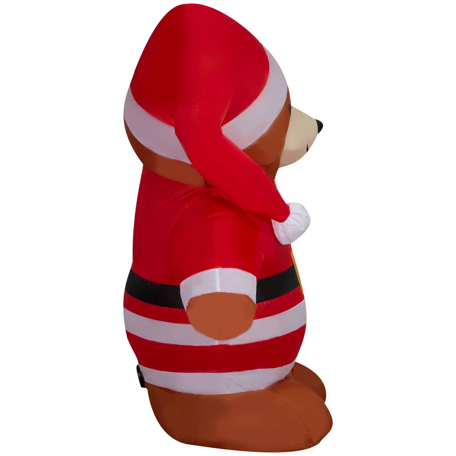 GEMMY INDUSTRIES Airblown® Inflatable Christmas-Brown Bear in Santa Suit-SM - 48"