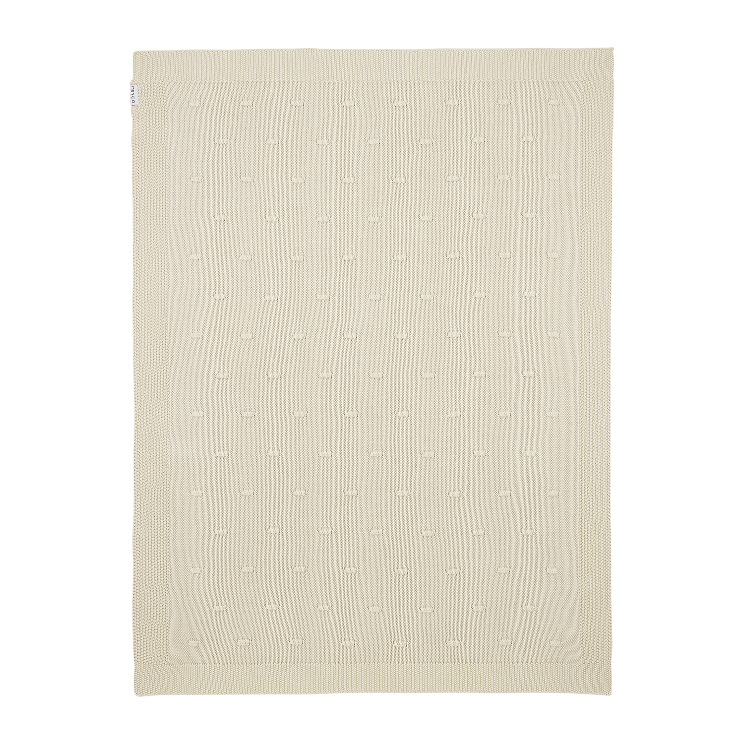 Couverture de lit pour lit de bébé Notts - Sable doux - 75 100&nbsp;cm