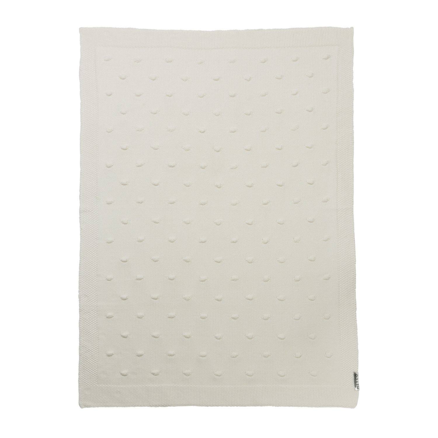 Couverture pour lit de bébé Notts - Blanc cassé - 75 100&nbsp;cm