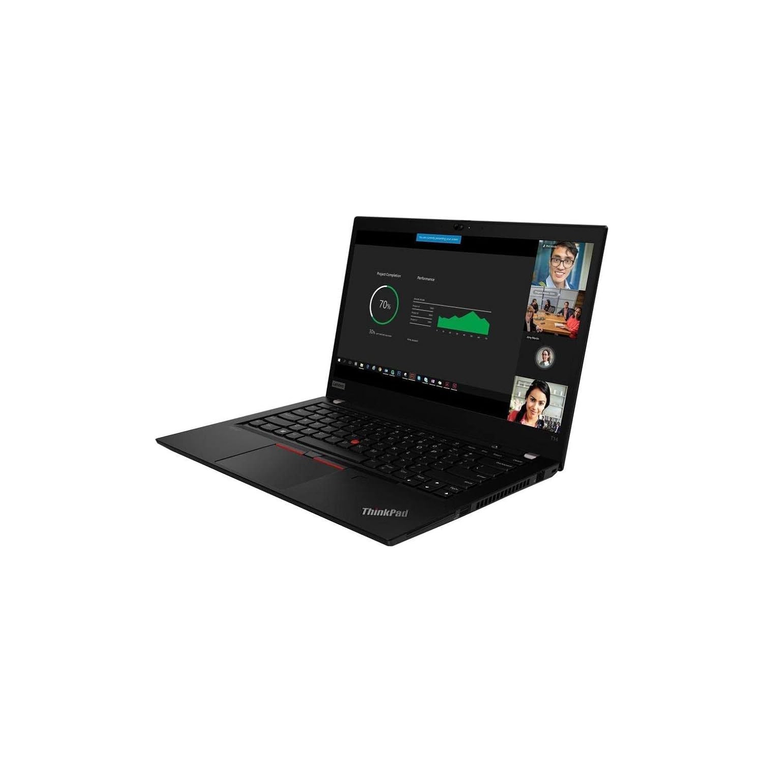 Refurbished Lenovo ThinkPad T14 Gen 1 14" Intel I7 10510U 32 GB Ram - 256GB SSD -- Win 11 Professional