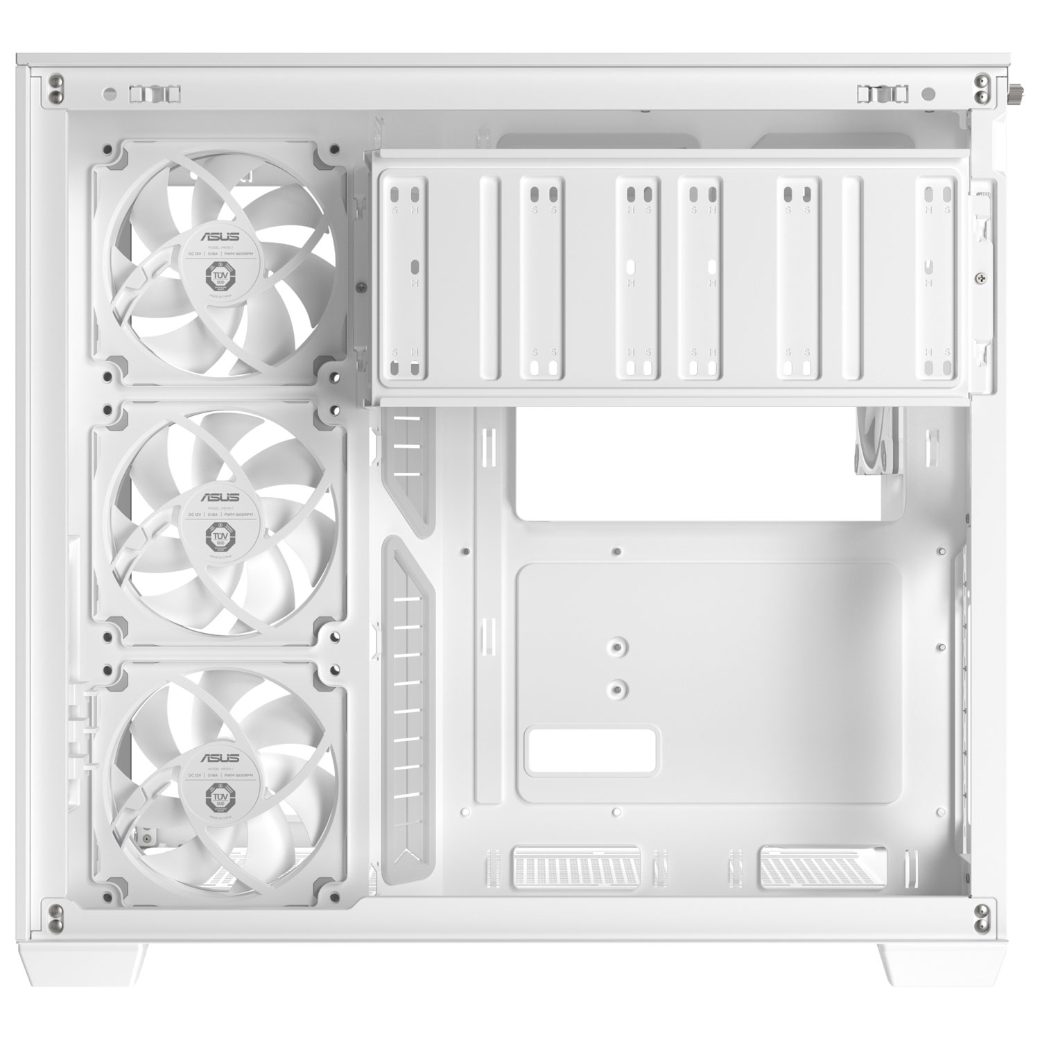 ASUS A32 PLUS Gaming ATX Computer Case - White