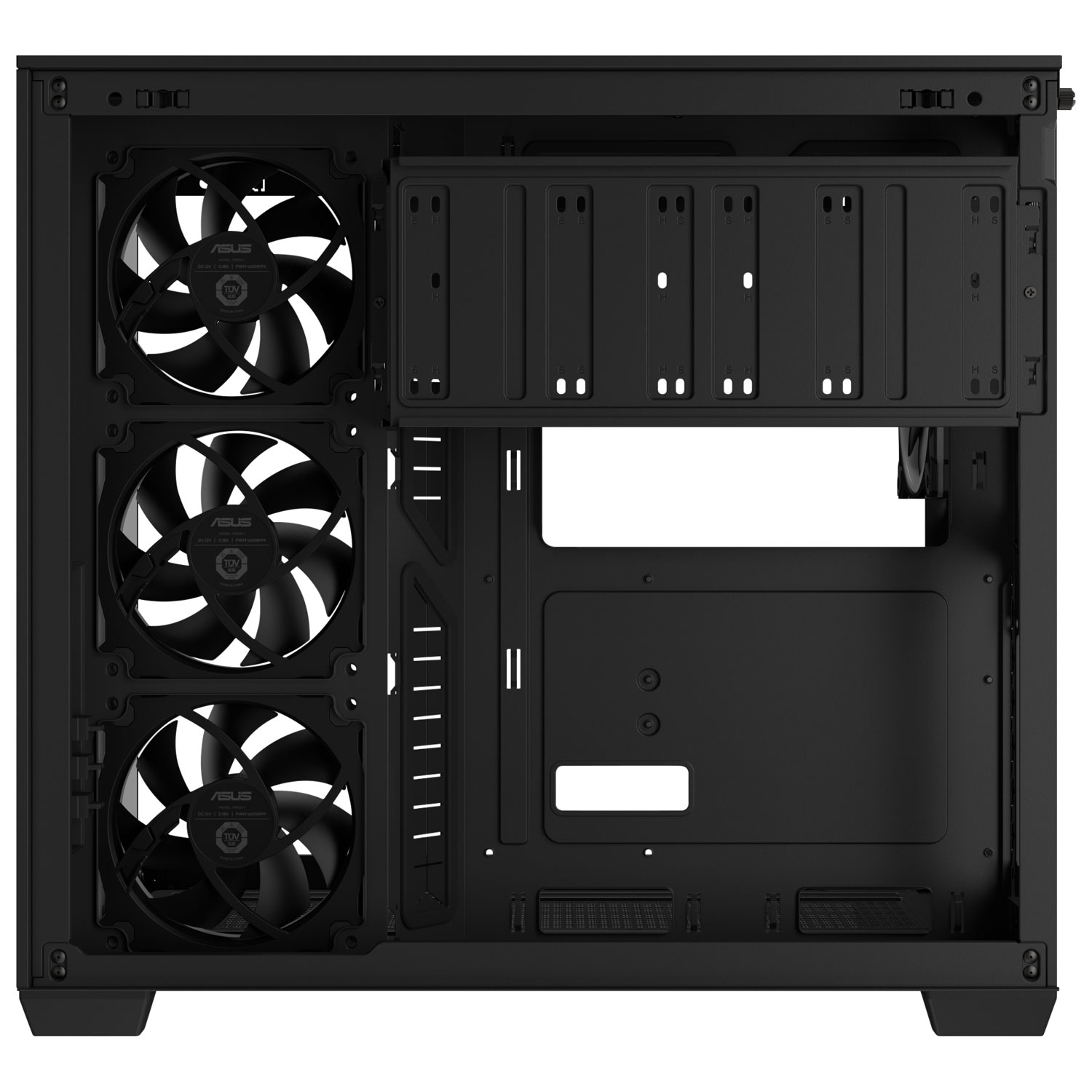 Boîtier d'ordinateur mi-tour ATX A32 PLUS Gaming d'ASUS - Noir