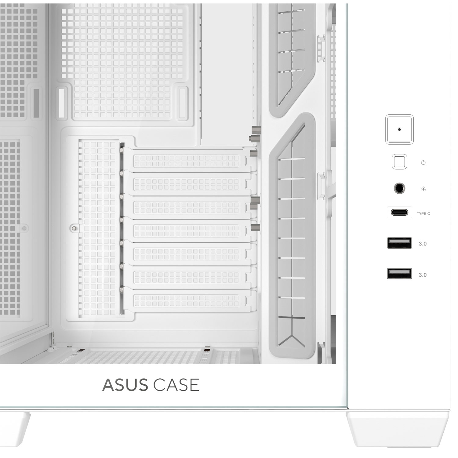 Boîtier d'ordinateur A32 Gaming ATX d'ASUS - Blanc