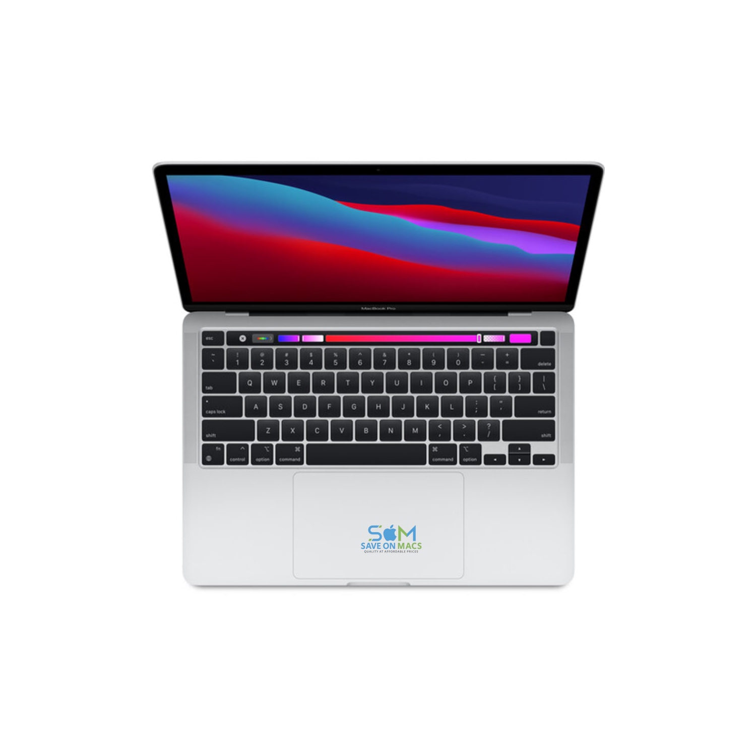 (Refurbished Good)-Apple MacBook Pro 13.3" w/Touch Bar MYD83LL/A-Apple M1 8-Core Chip-8-Core GPU-8GB RAM-256GB SSD-Space Gray