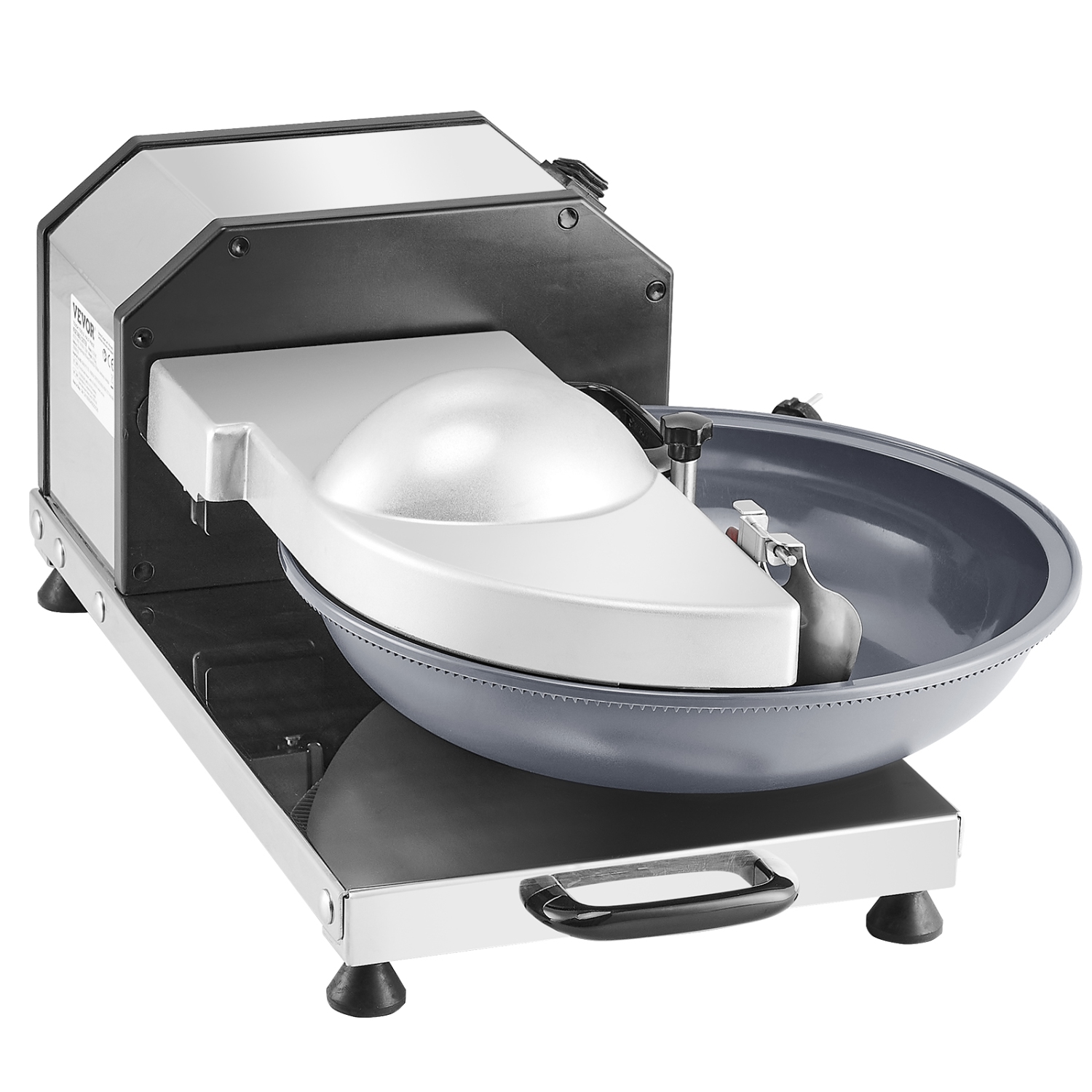 VEVOR 3000RPM Food Processor & Vegetable Chopper, Food-Grade Stainless Steel Chopper with S-Curve Blade, Multifunctional for Chopping Vegetables,