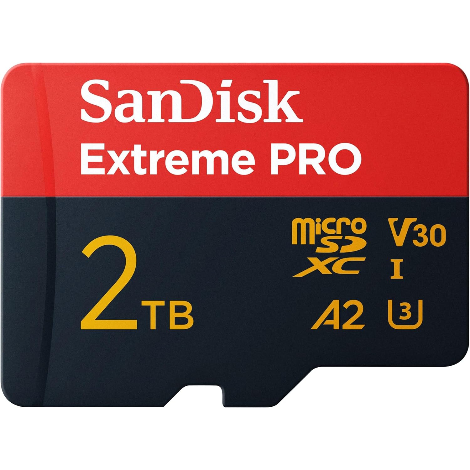 SanDisk Extreme PRO 2TB Micro SD Card with Adapter SDSQXCD-2T00
