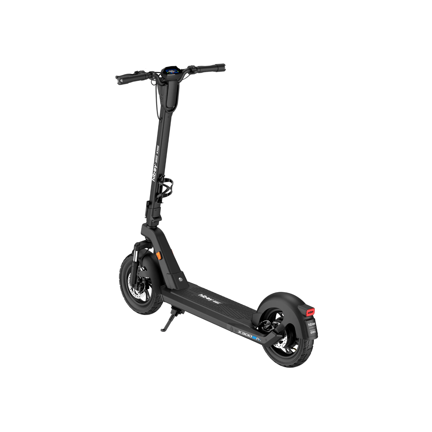 Hiboy X300 Electric Scooter, 700W Peak Motor, 12" Pneumatic Tires, 37KM/H & 61.2KM Range, Hydraulic Suspension, Foldable Commuter Electric Scooter