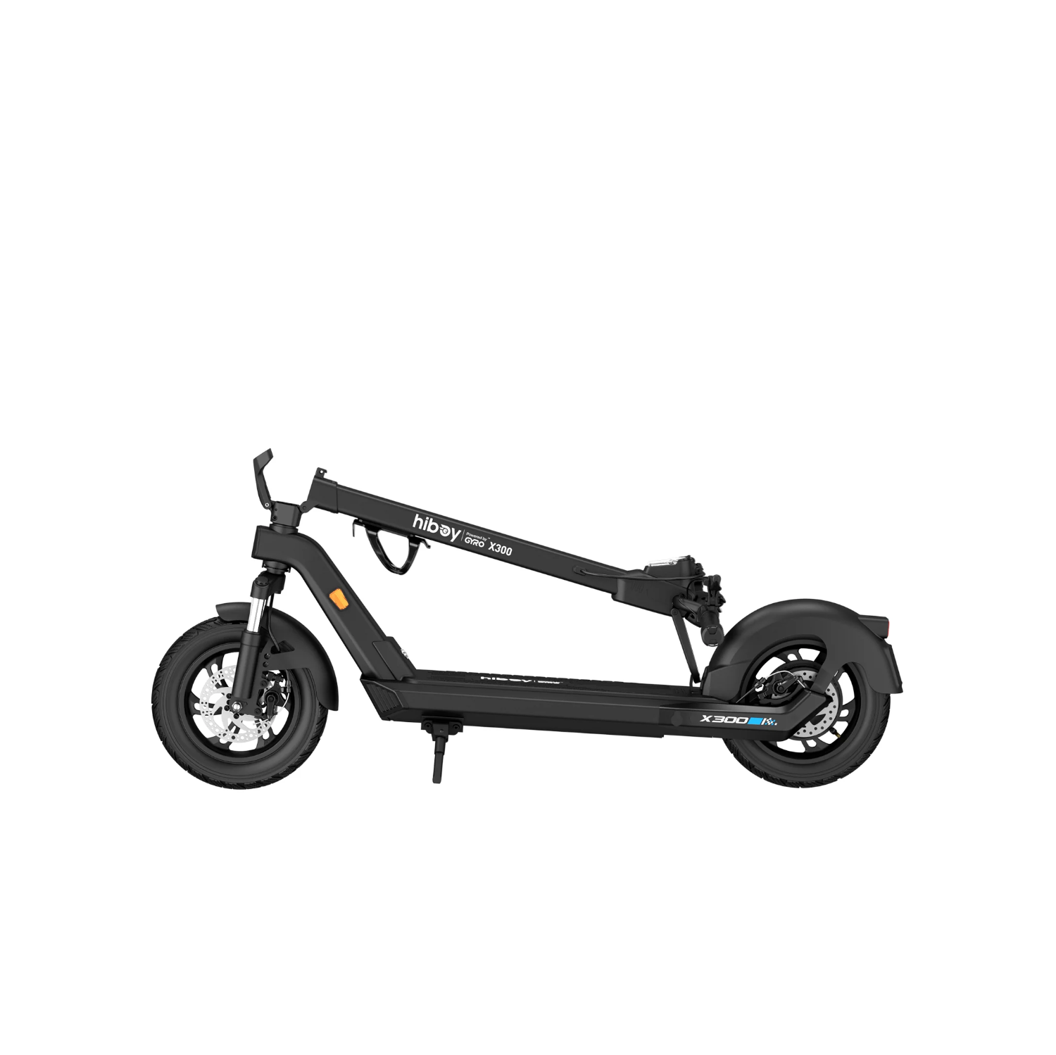 Hiboy X300 Electric Scooter, 700W Peak Motor, 12" Pneumatic Tires, 37KM/H & 61.2KM Range, Hydraulic Suspension, Foldable Commuter Electric Scooter