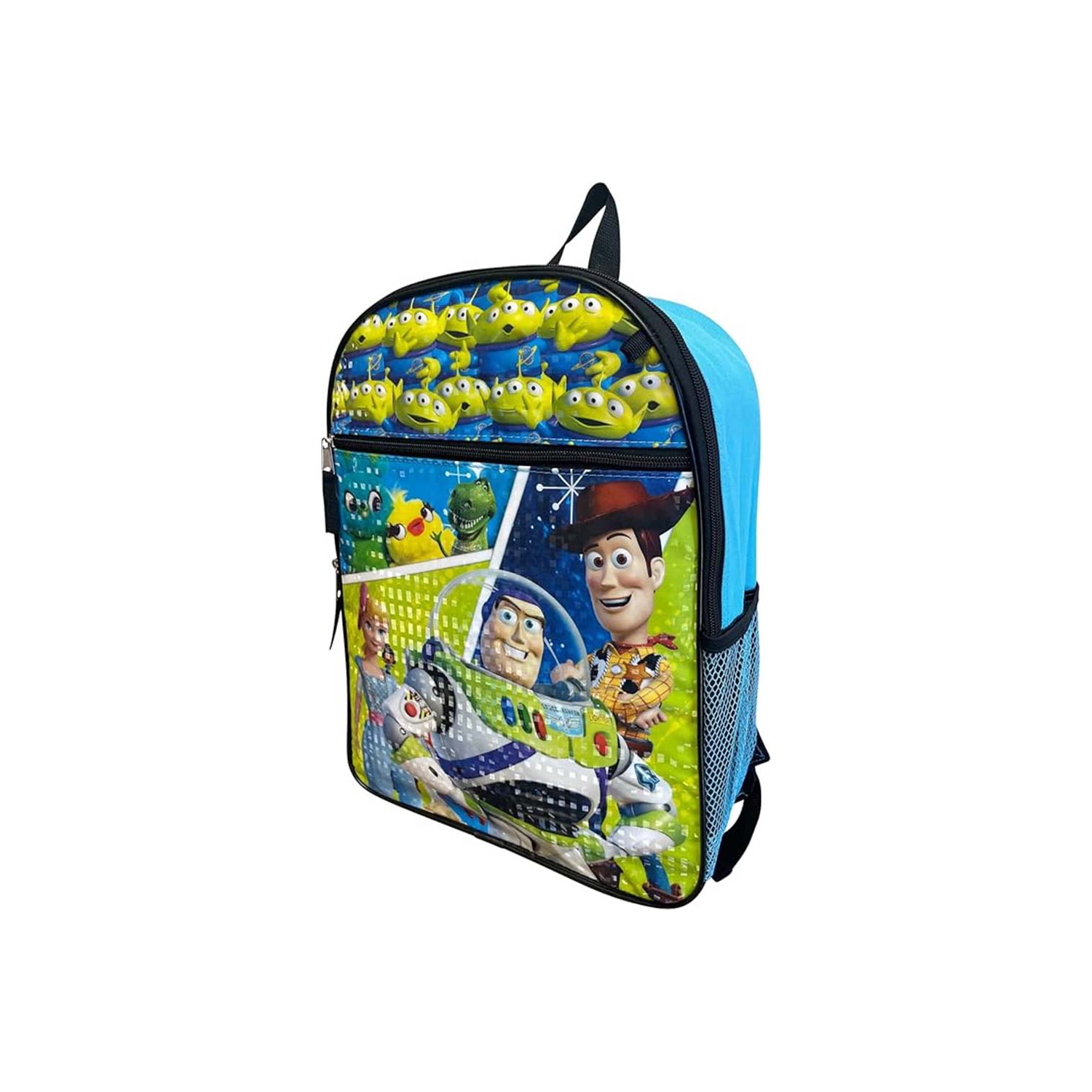 Toy Story 5-Piece Backpack Set with Lunch Bag, Water Bottle, Keychain & Clip for Kids