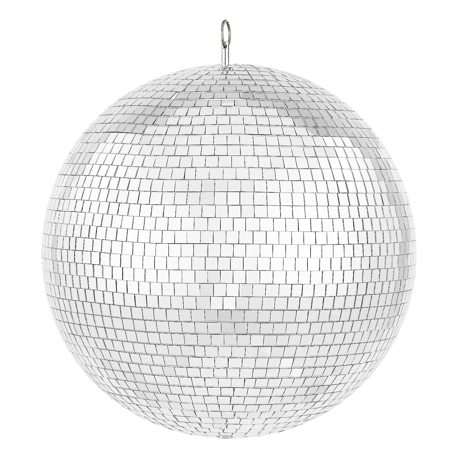 Boule disco miroir de 16&nbsp;po VEVOR, boule miroir de fête avec anneau suspendu, grandes décorations de fête en forme de boule disco Lightning,