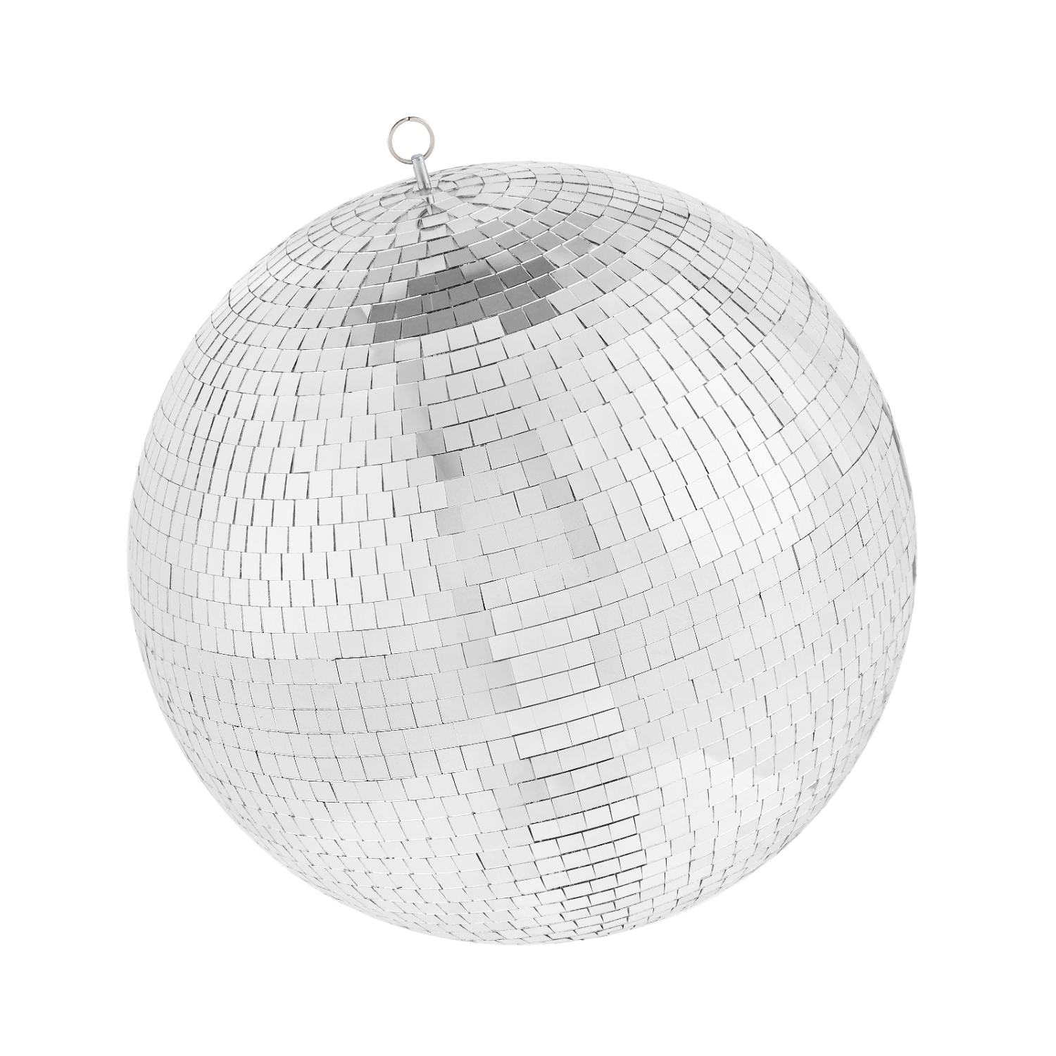 Boule disco miroir de 16 po VEVOR, boule miroir de fête avec anneau suspendu, grandes décorations de fête en forme de boule disco Lightning,