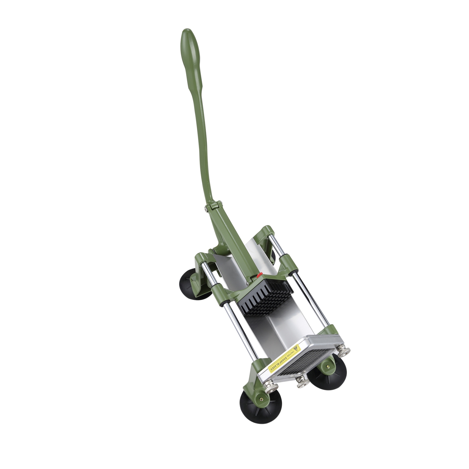 VEVOR French Fry Cutter, Potato Slicer with 3/8-Inch Stainless Steel Blade, Manual Chopper with Suction Cups, Great for Potato, French Fries,