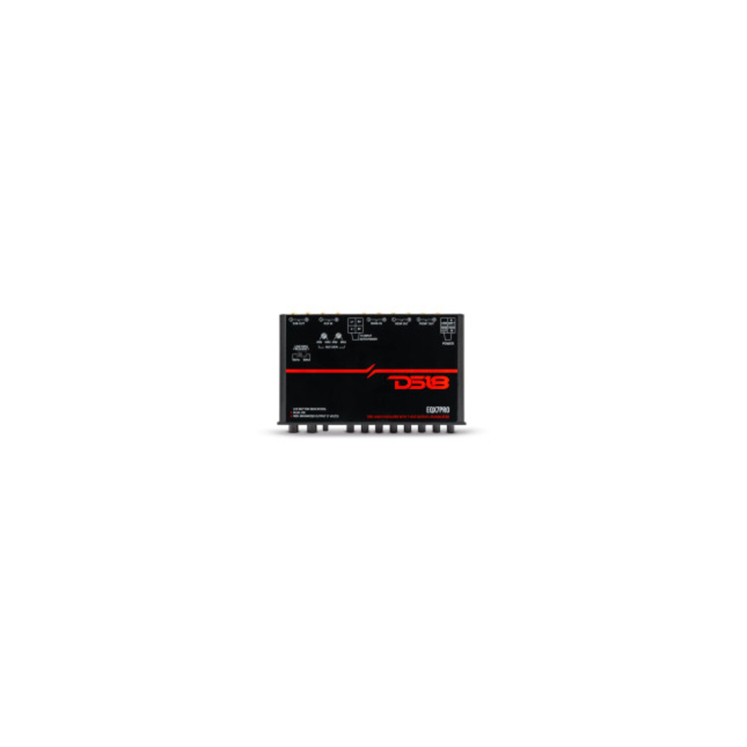 DS18 EQX7PRO High Volt 7-Band Equalizer with High Level Input