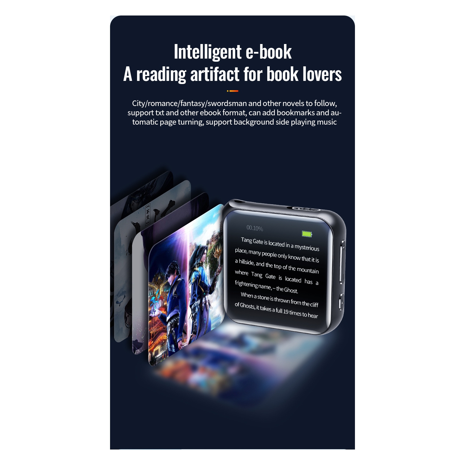 Enregistreur de réduction du bruit M30 Lecteur MP3 Livre électronique Anglais Enregistreur d'études - 16&nbsp;Go