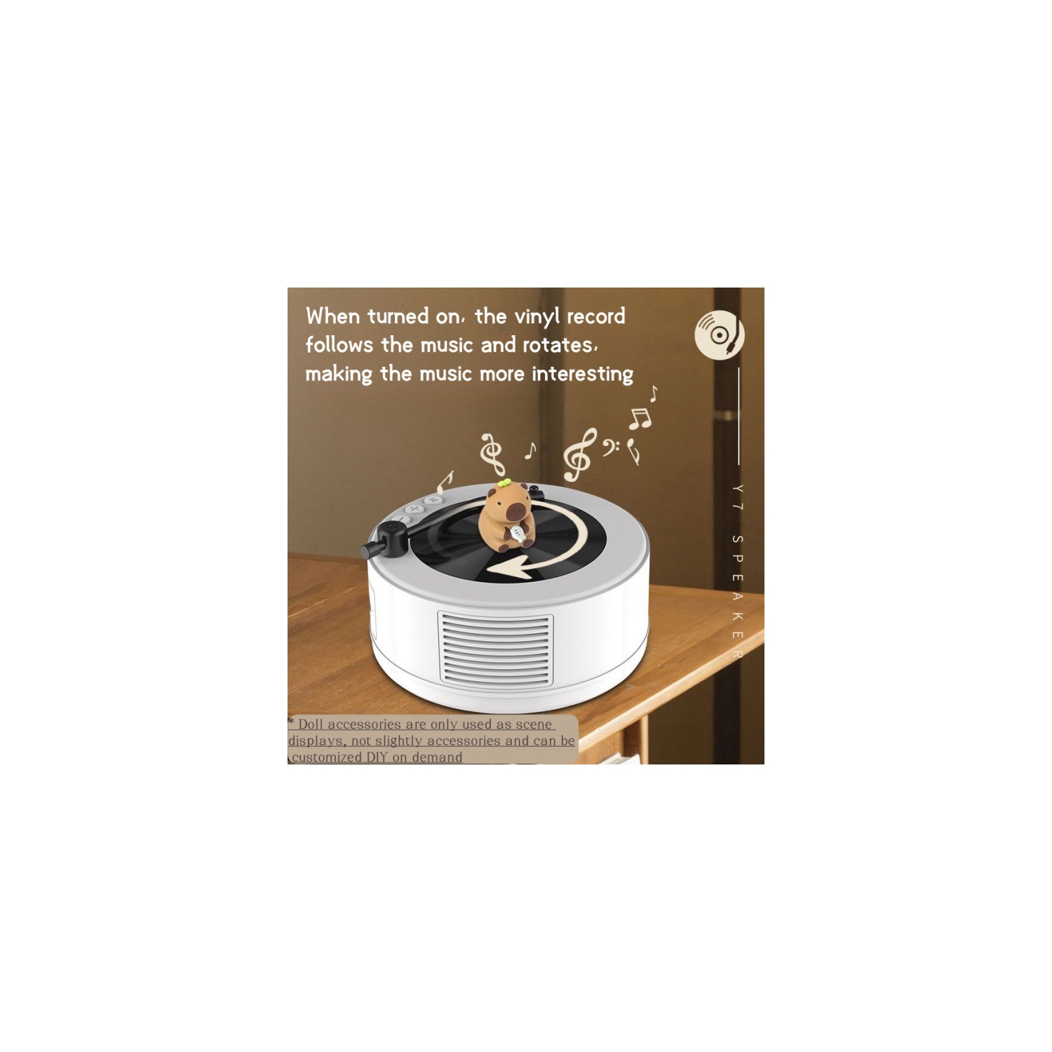 Retro Bluetooth speaker high-end small speaker practical creative birthday gift hot selling smart speaker smart home multi-function wireless, support