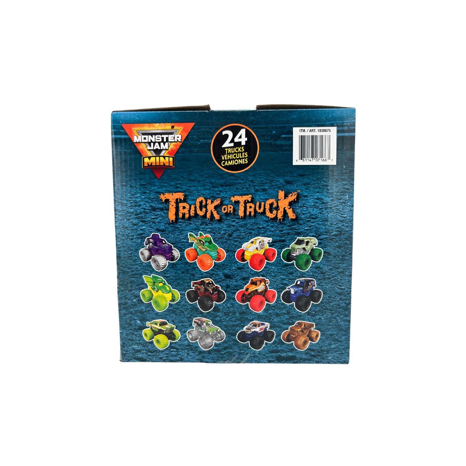 Monster Jam, Official Mini Mystery Collectible Monster Truck 24-Pack, Series 15, Great Gift for Birthday Parties