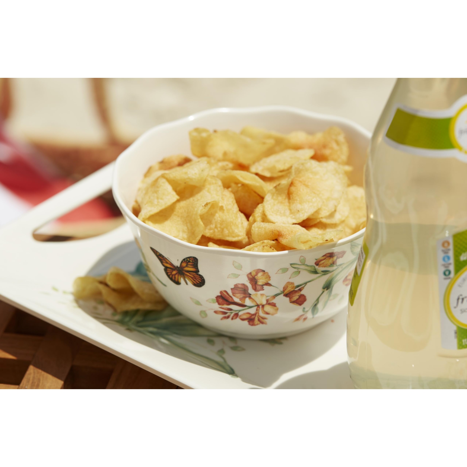 Lenox 856406 Butterfly Meadow Melamine 4-Piece All-Purpose Bowl Set