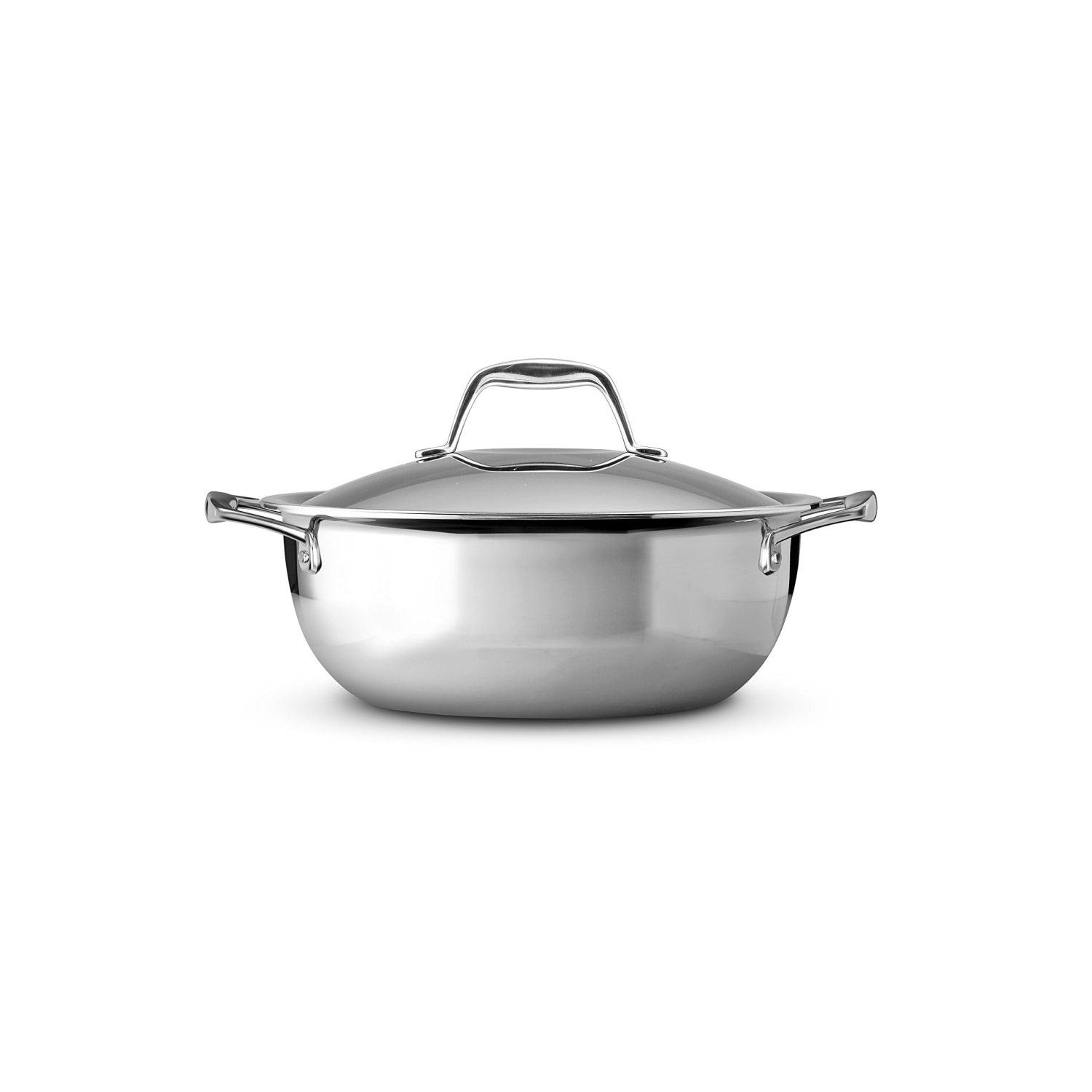 Tramontina 80116/068DS Gourmet Covered Universal Pan, 4-Quart, Stainless Steel